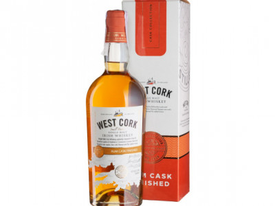 Віскі односолодовий West Cork Small Batch Rum Cask 0,7л ПК