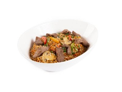 Рис Wok з яловичиною