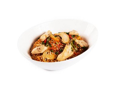 Рис Wok з куркою