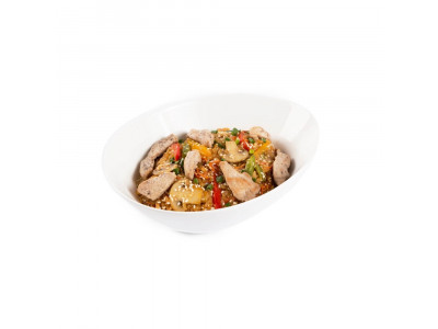 Рис Wok з свининою